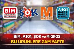 BİM, A101, ŞOK ve Migros Bu Ürünlere Zam Yaptı! İşte Zamlı Ürün Listesi - Besid