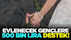 Evlilik Desteği Müjdesi! 500 Bin TL Geri Ödemesiz Yardım İçin Şartlar ve Başvuru Takvimi Açıklandı - Besid